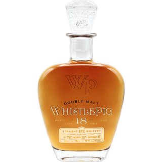 WhistlePig Double Malt 18 Year Straight Rye Whiskey 750ml 3rd Edition - Liquor On Broadway