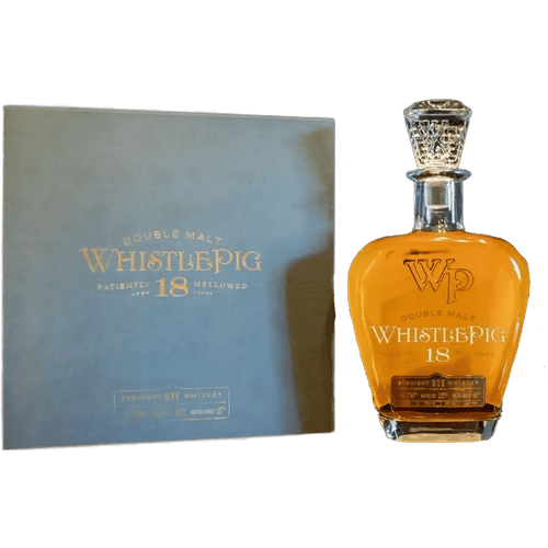 WhistlePig Double Malt 18 Year Straight Rye Whiskey 750ml 3rd Edition - Liquor On Broadway