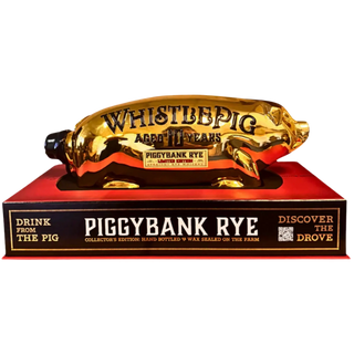 WhistlePig PiggyBank Rye Gold Edition 10 Year Straight Rye Whiskey 110 Proof 1L - Liquor On Broadway