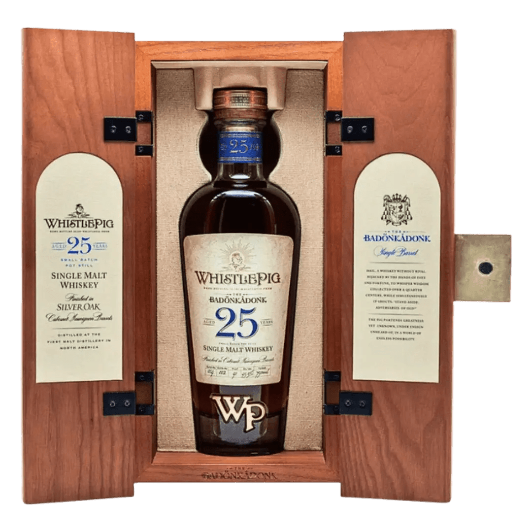 WhistlePig The Badönkådonk 25 Year Single Malt Whiskey - Liquor On Broadway