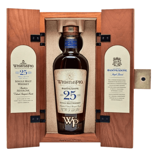 WhistlePig The Badönkådonk 25 Year Single Malt Whiskey - Liquor On Broadway