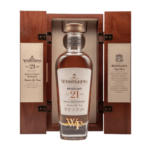 WhistlePig The Béhôlden 21 Year North American Single Malt Whiskey 750ml - Liquor On Broadway