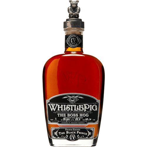 WhistlePig The Boss Hog IV The Black Prince Straight Rye Whiskey 750ml - Liquor On Broadway
