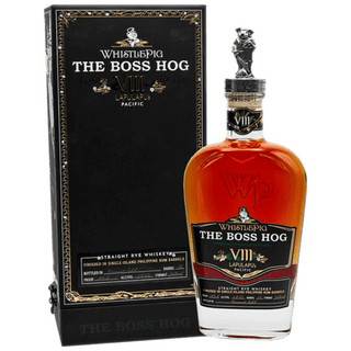 WhistlePig The Boss Hog VIII LapuLapu's Pacific 17 Year Straight Rye Whiskey 105.7 Proof 750ml - Liquor On Broadway