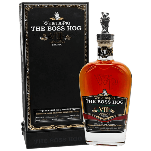 WhistlePig The Boss Hog VIII LapuLapu's Pacific 17 Year Straight Rye Whiskey 105.7 Proof 750ml - Liquor On Broadway