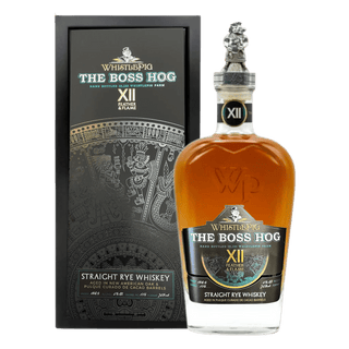 WhistlePig The Boss Hog XII Feather & Flame Straight Rye Whiskey 108.4 Proof 750ml - Liquor On Broadway