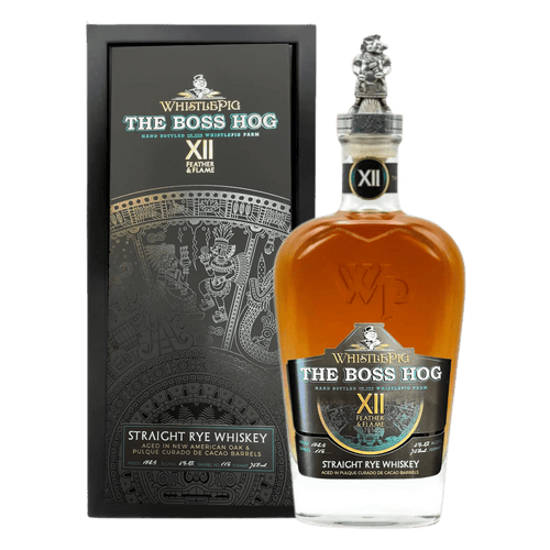 WhistlePig The Boss Hog XII Feather & Flame Straight Rye Whiskey 108.4 Proof 750ml - Liquor On Broadway