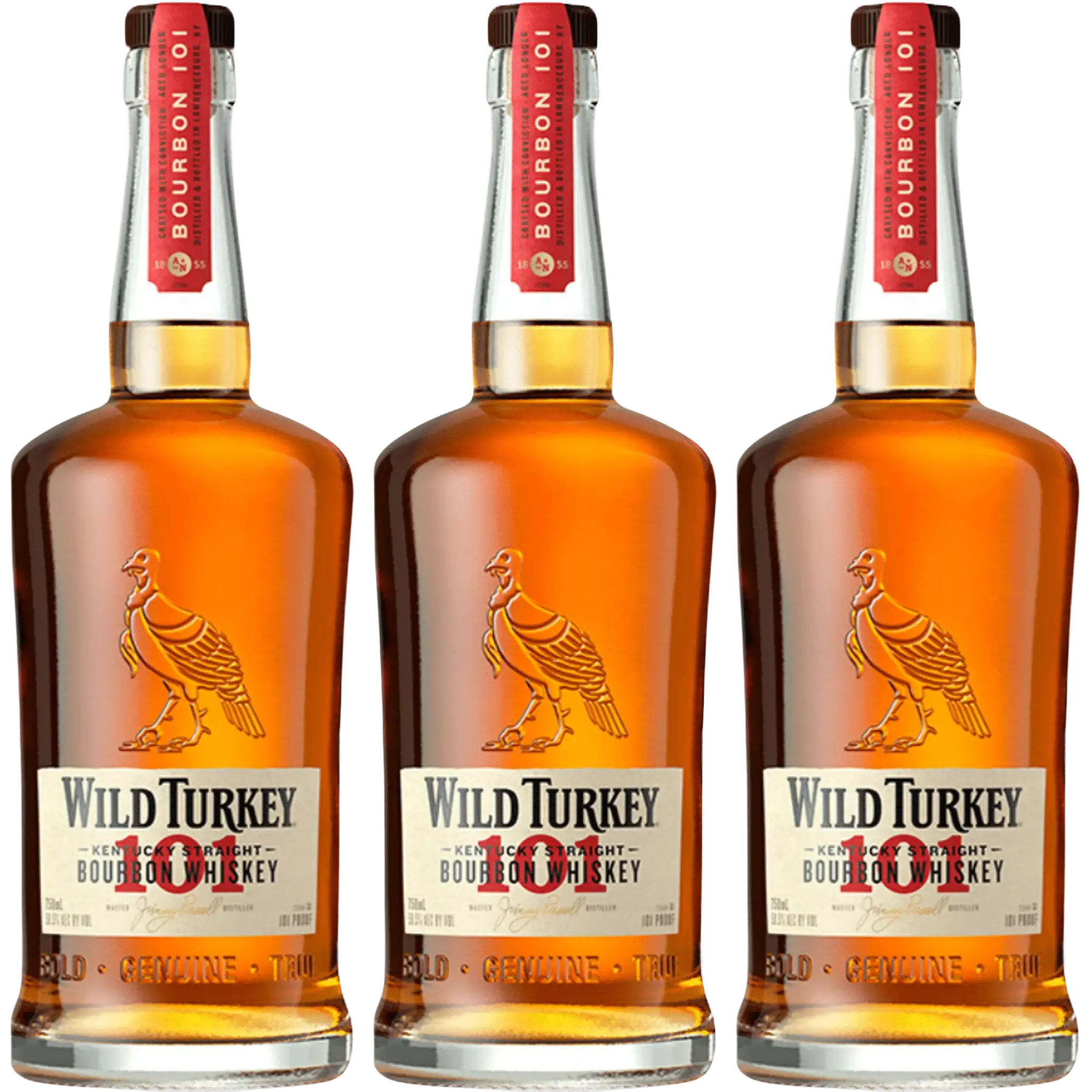 Wild Turkey 101 Kentucky Straight Bourbon Whiskey 750ml | Liquor