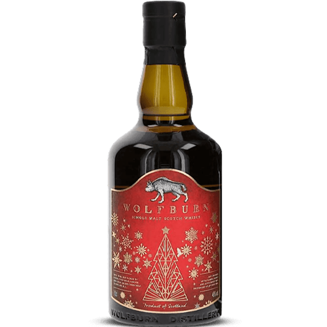 Wolfburn Single Malt Scotch Whisky Christmas Edition 2021 750ml - Liquor On Broadway