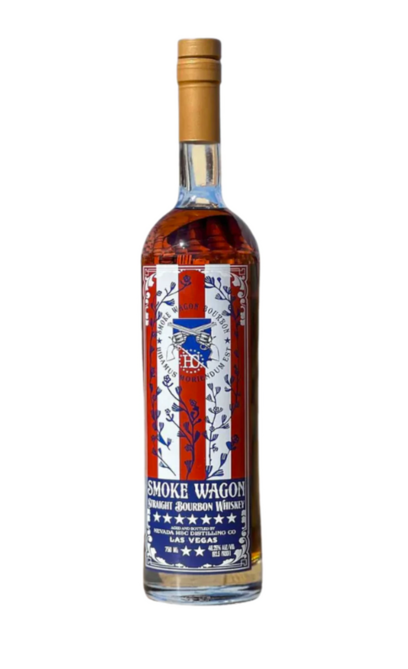 Smoke Wagon Red White and Blue Limited Edition Straight Bourbon
