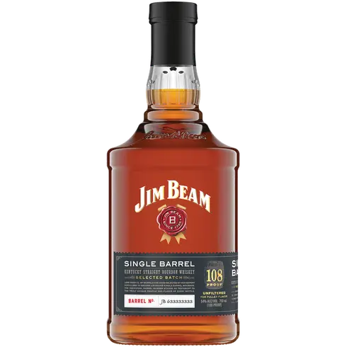 Jim Beam Single Barrel 108 Proof Whiskey