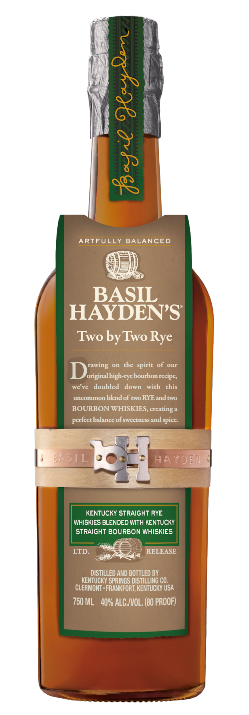 Basil Haydens Two By Two Rye Whiskey