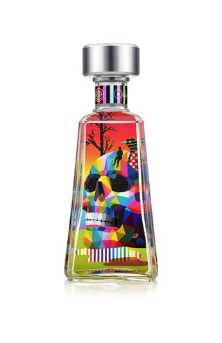 1800 Essential Artists Series Okuda San Miguel Limited Edition Bottle - Liquor On Broadway