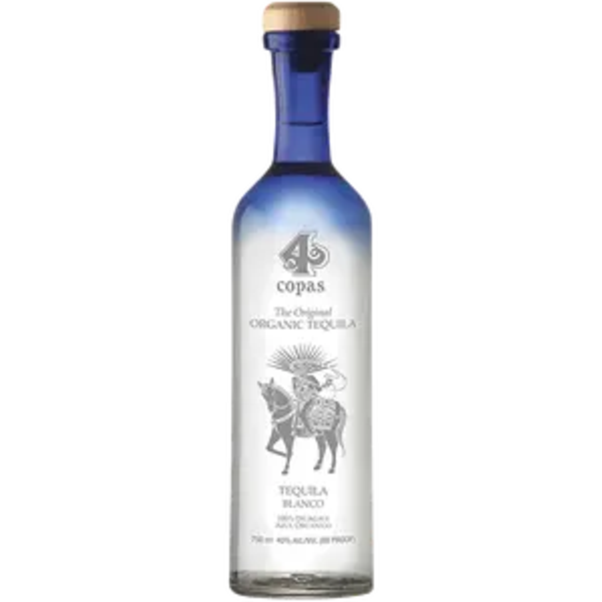 4 Copas Organic Blanco Tequila