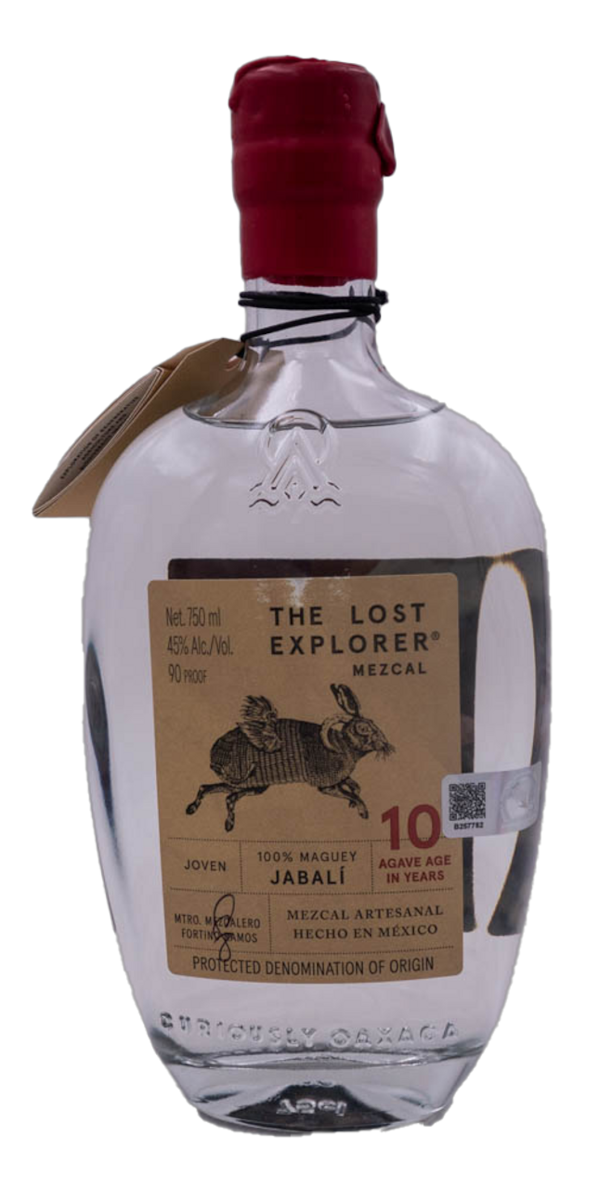 The Lost Explorer 10 Years Age in Agave Jabali Mezcal