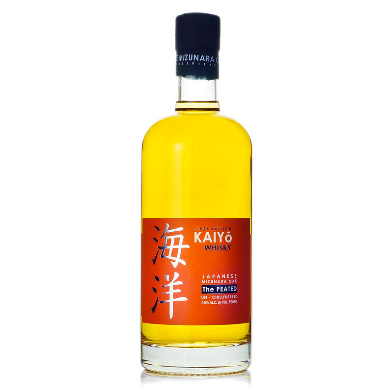 Kaiyo Whisky Japanese Mizunara Oak. The Peated