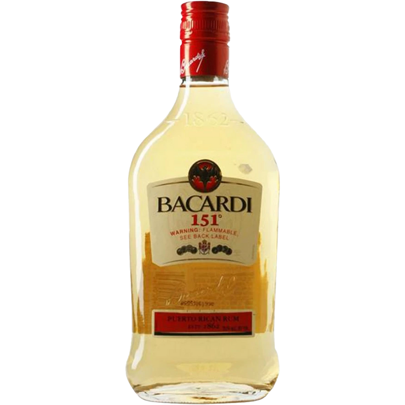 Bacardi 151 Puerto Rican Rum (375 ML)