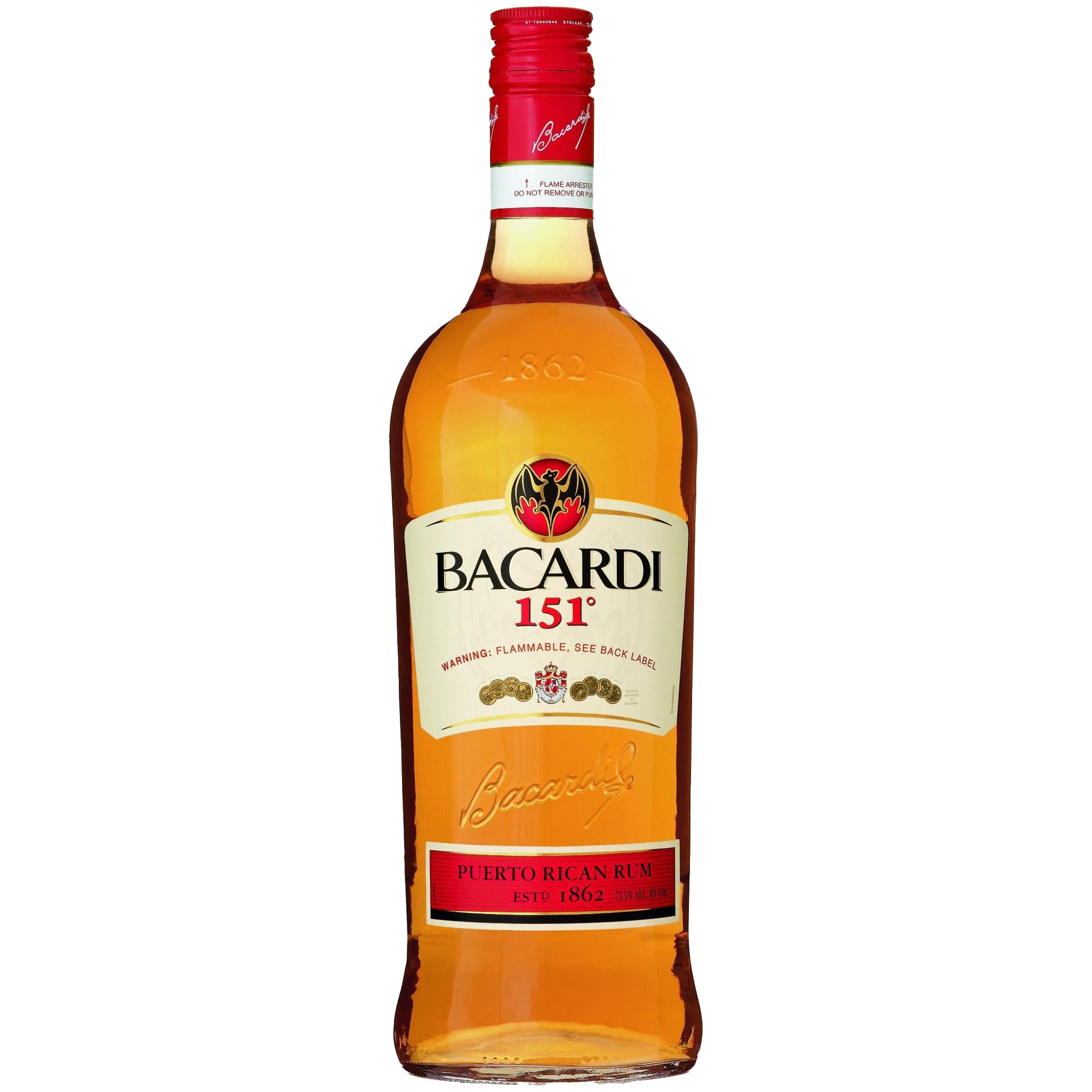 Bacardi 151 Puerto Rican Rum (750 ML) – LiquorOnBroadway