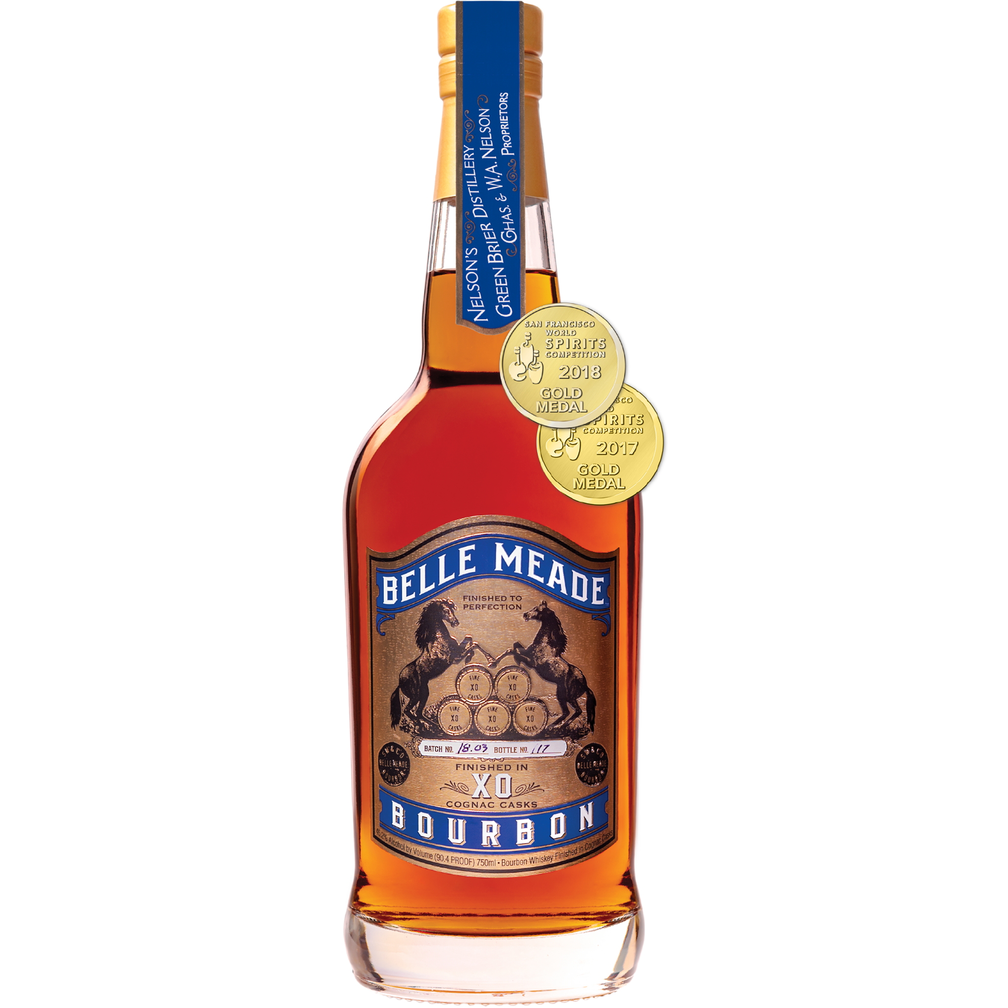 Belle Meade X.O. Cognac Cask Finish Bourbon Whiskey