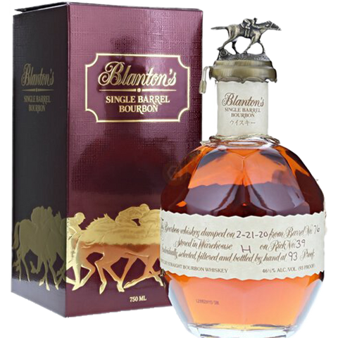 Blanton's Cream Label - Takara Red' Bourbon Whiskey