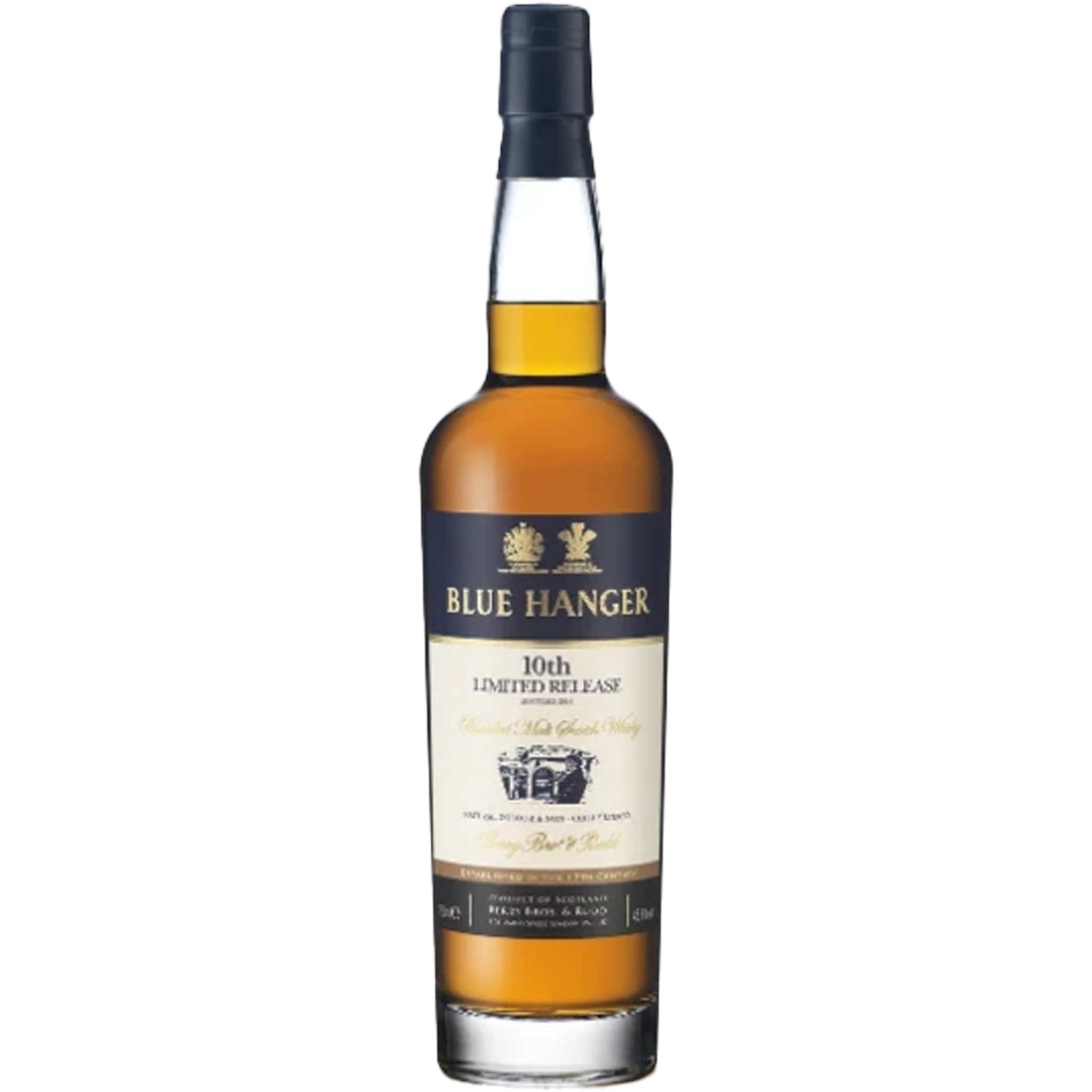 Blue Hanger Scotch Whiskey 10th Limited Release
