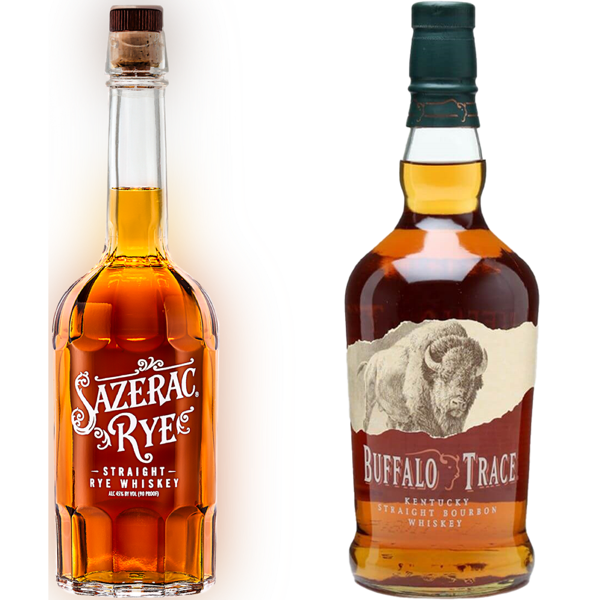 Buffalo Trace Bourbon & Sazerac Rye Bundles Set
