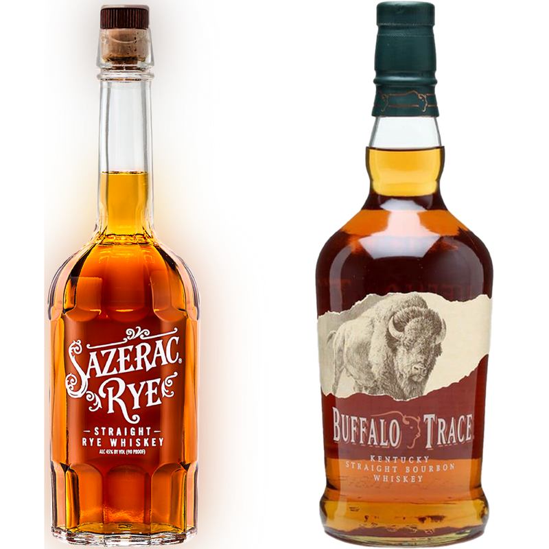 Buffalo Trace Bourbon & Sazerac Rye Bundles Set