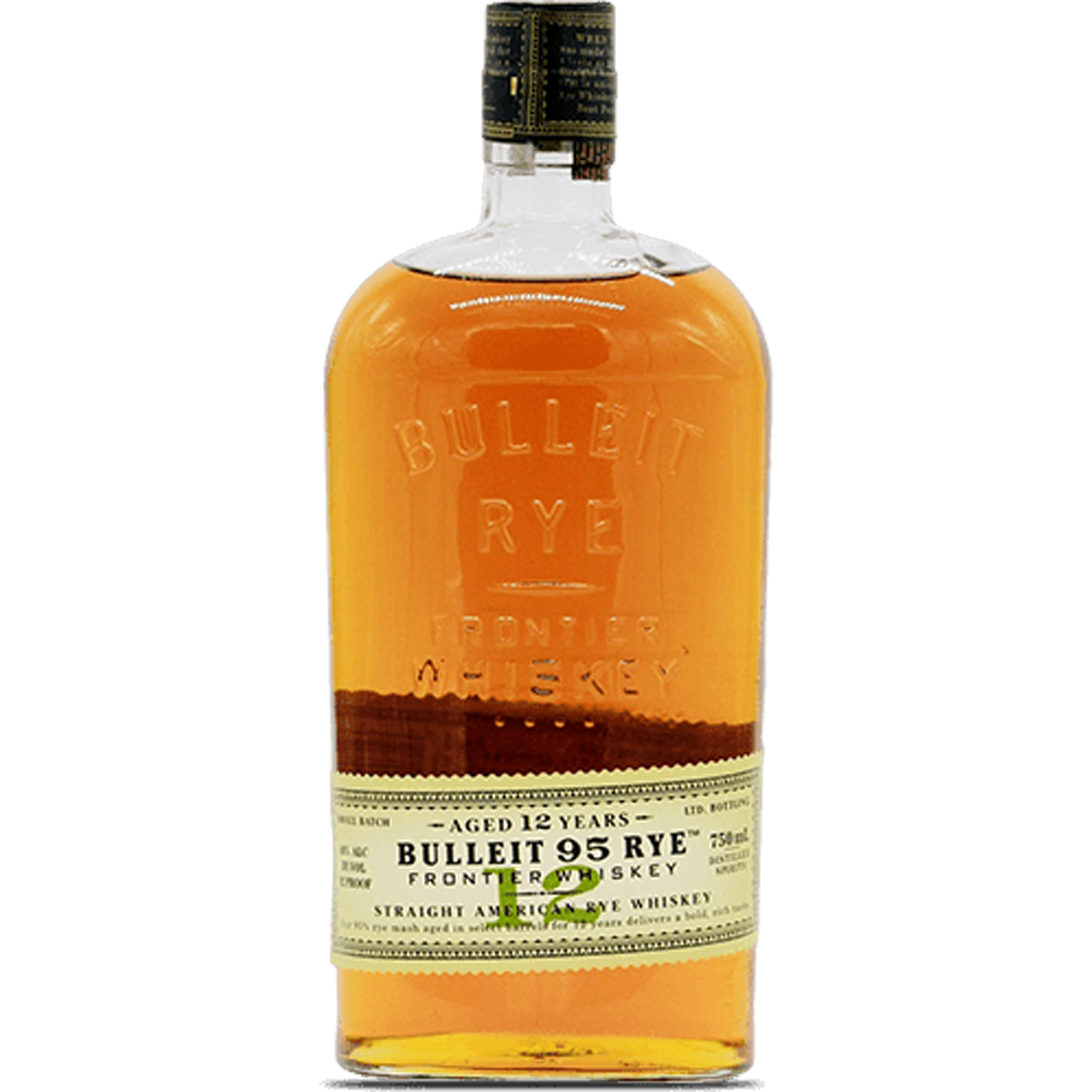 Bulleit Rye Aged 12 Years Frontier Whiskey