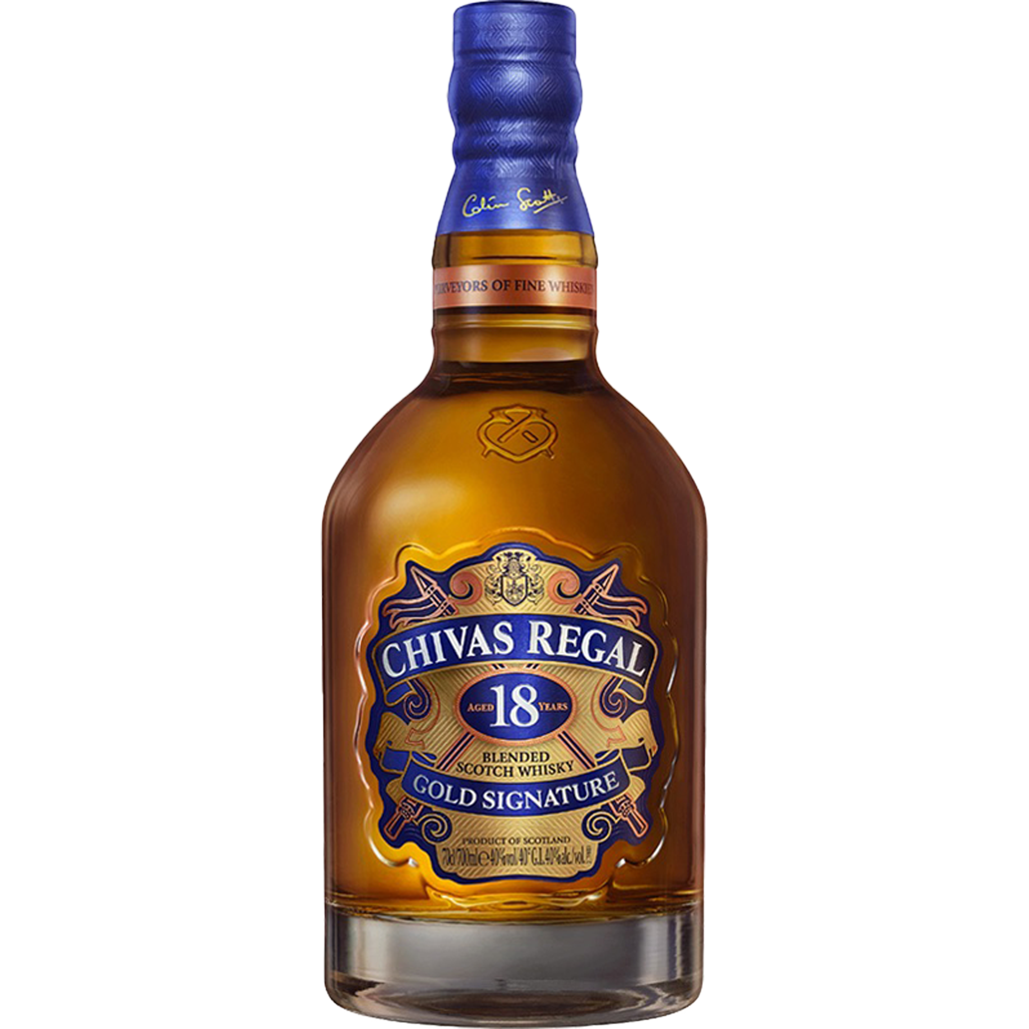 Chivas Regal Blended Scotch 18 Year Old Gold