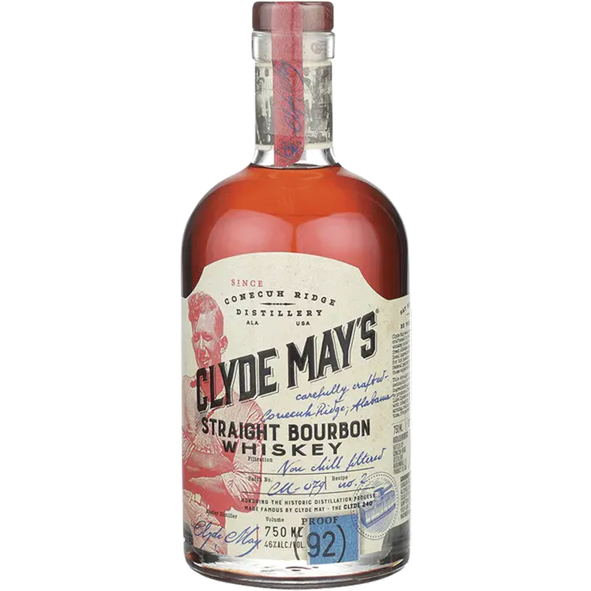 Clyde May's Straight Bourbon Whiskey 92 Proof