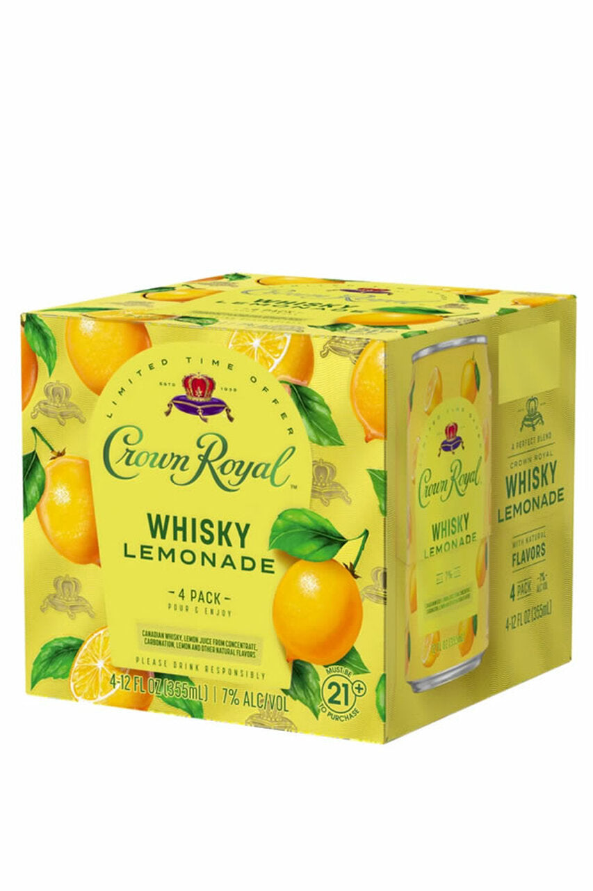 Crown Royal Lemonade 4 Packs Cans