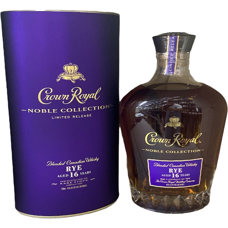 Crown Royal Nobel Collection Limited Release Rye 16 Years