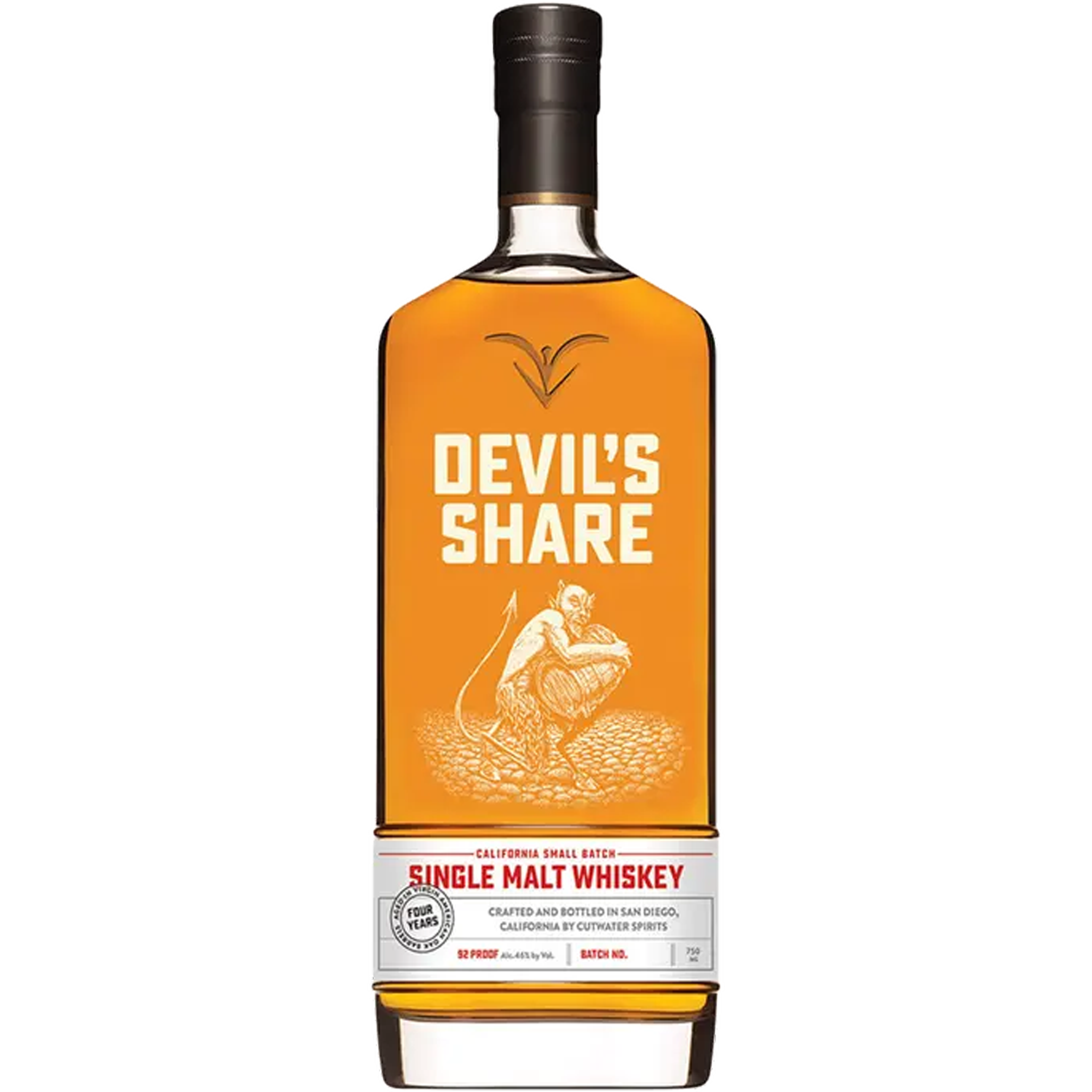 Cutwater Spirits Devil's Share Single Malt Whiskey