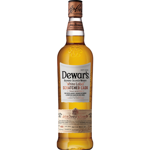 Dewar's White Label Scratched Cask Blended Scotch (1 Liter)