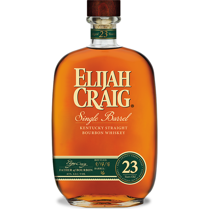 Elijah Craig Single Barrel 23 Years
