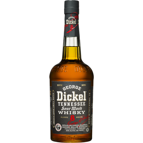 George Dickel Tennessee Sour Mash Whiskey No 8