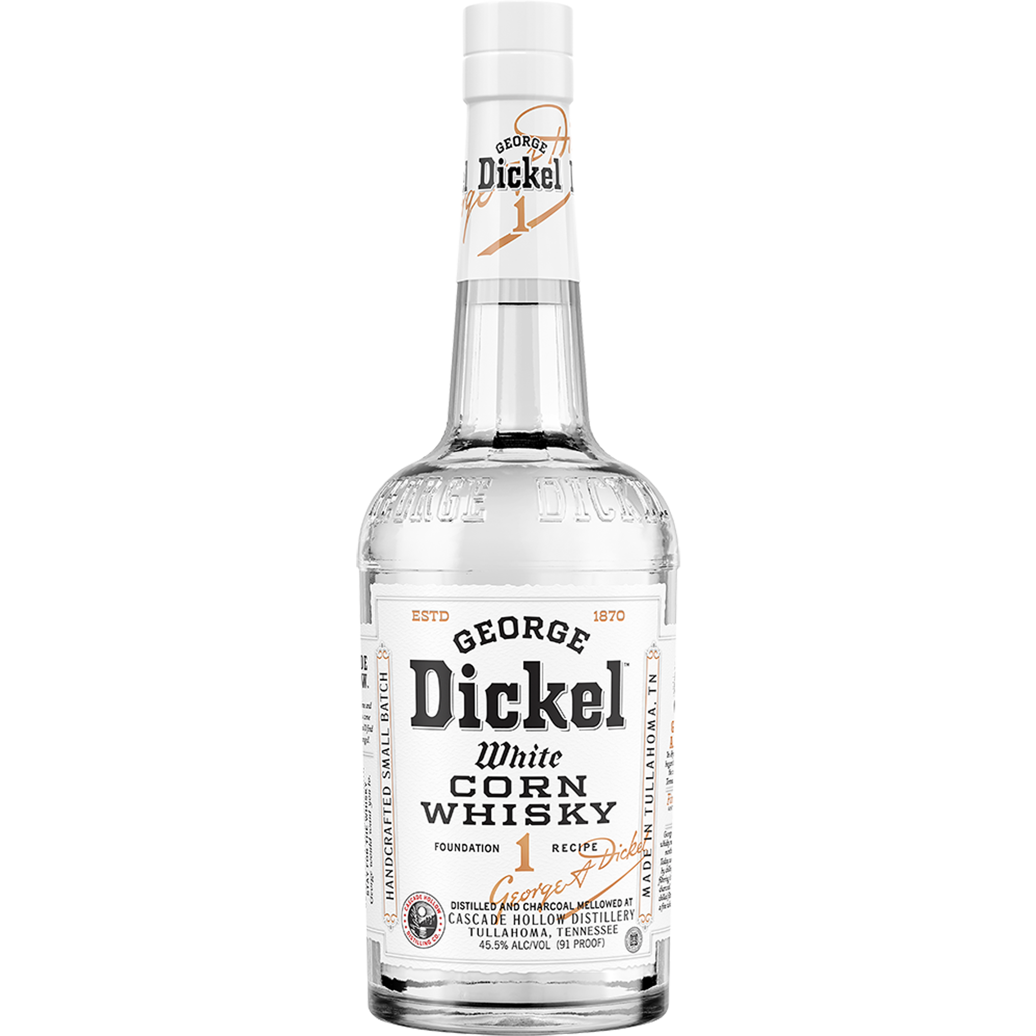 George Dickel White Corn Whiskey No 1