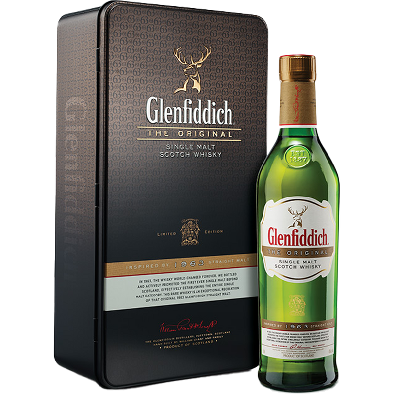 Glenfiddich The Original Single Malt Whisky 1963 With No Box