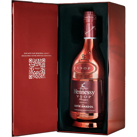 Hennessy Privilége Limited by Edition Bottle by Refik Anadol 750ML