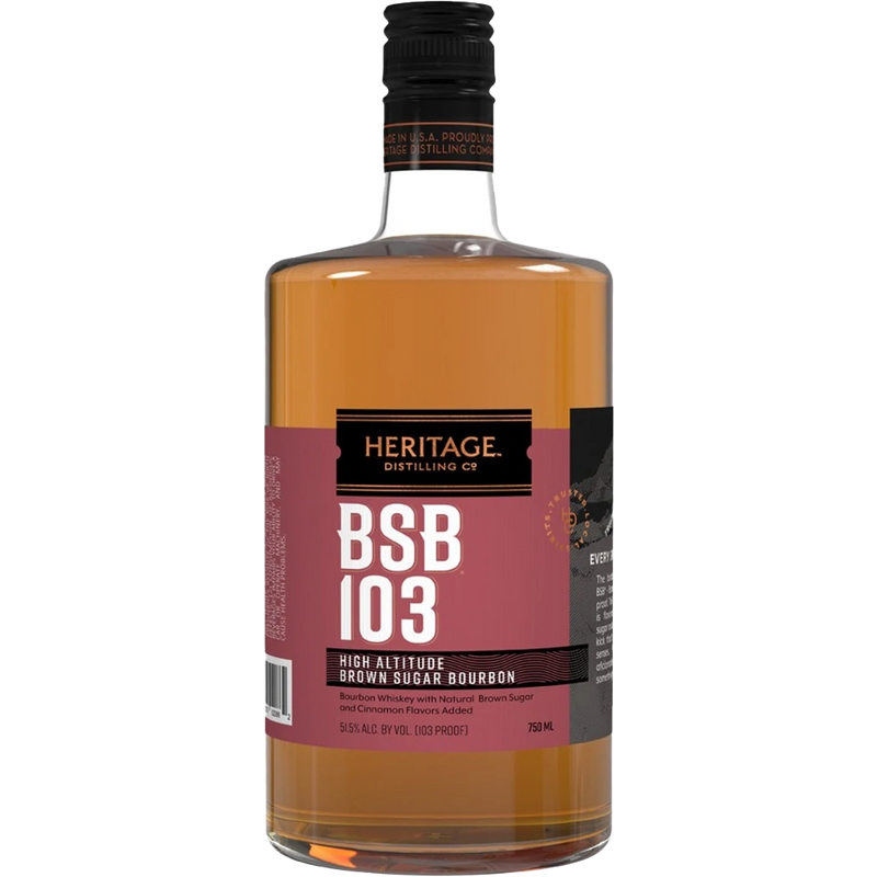 Heritage Bsb Brown Sugar Bourbon 103 Proof