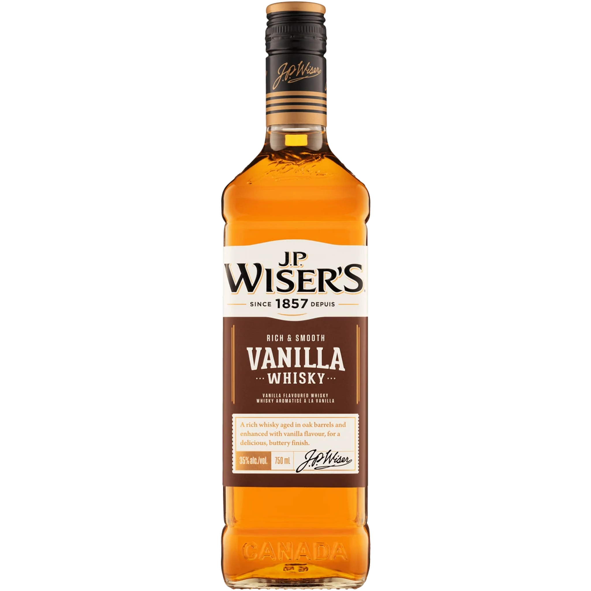 JP Wiser's Spiced Whisky Vanilla