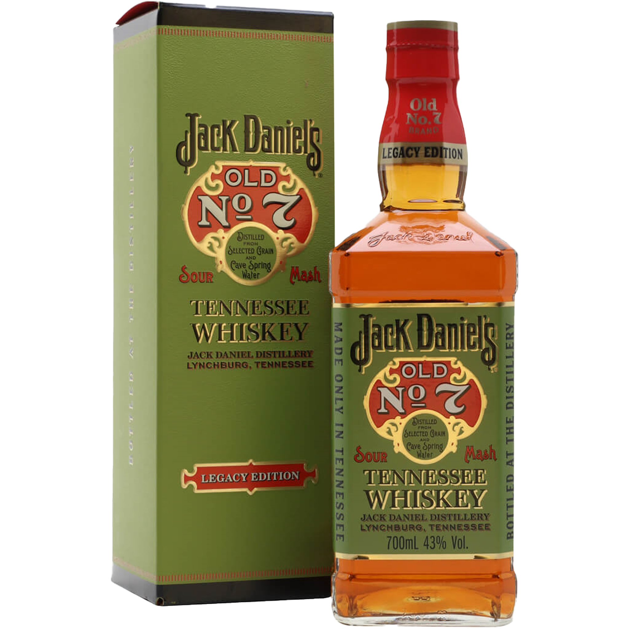 Jack Daniel's Old No 7 Sour Mash Tennessee Whiskey