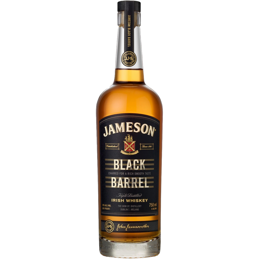 Jameson Whiskey Irish Triple Distilled Black Barrel 80 Proof