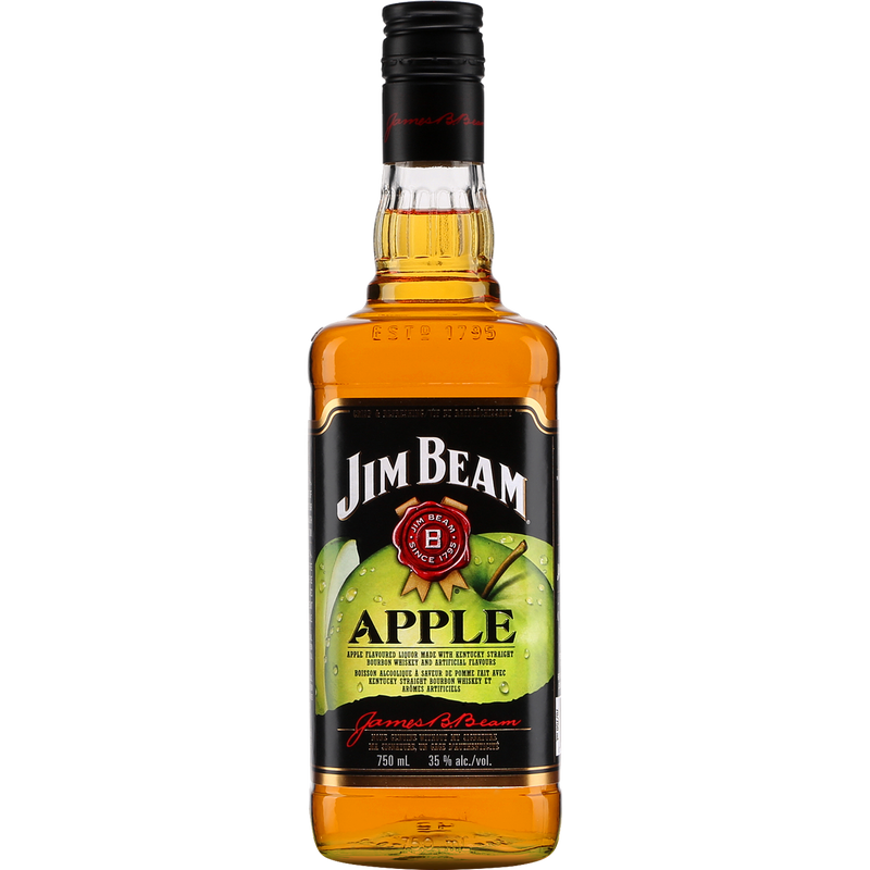 Jim Beam Apple Flavor Bourbon 1 Liter