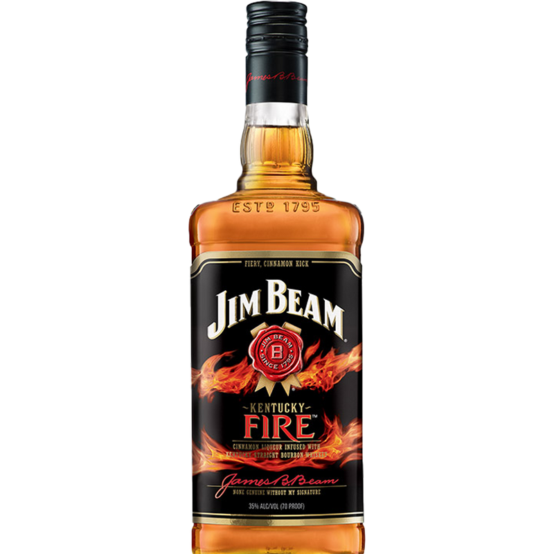 Jim Beam Kentucky Fire Straight Bourbon Whiskey