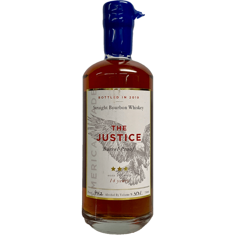 Justice 14 Year Old, Barrel Proof Straight Bourbon
