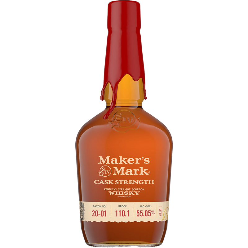 Maker's Mark Cask Strength Bourbon Whiskey 110.1 proof