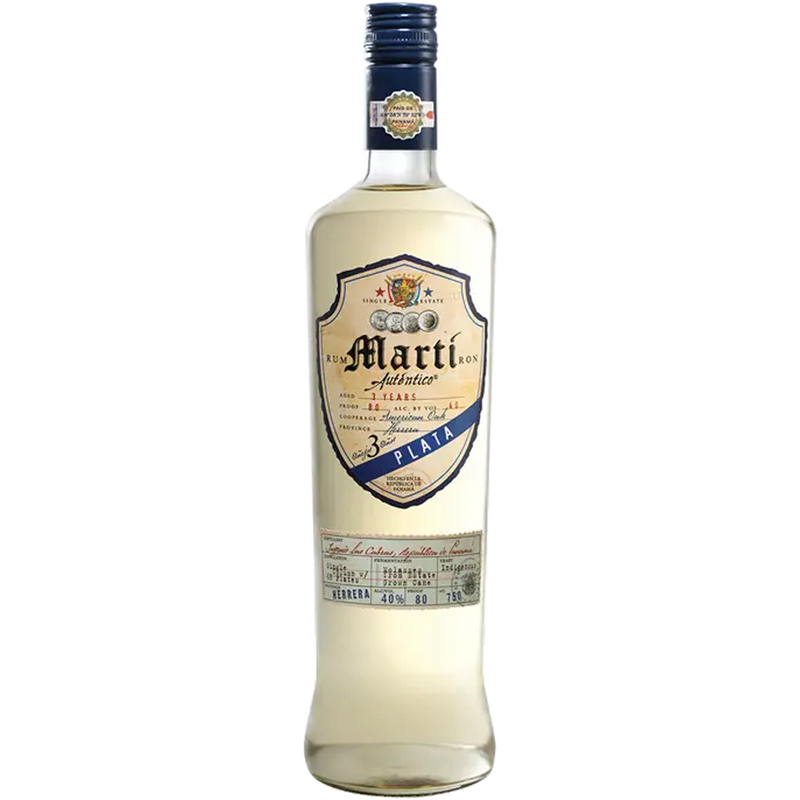Marti Autentico Plata Rum