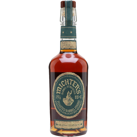 Michter's Toasted Barrel Finish Bourbon Straight Rye Whiskey