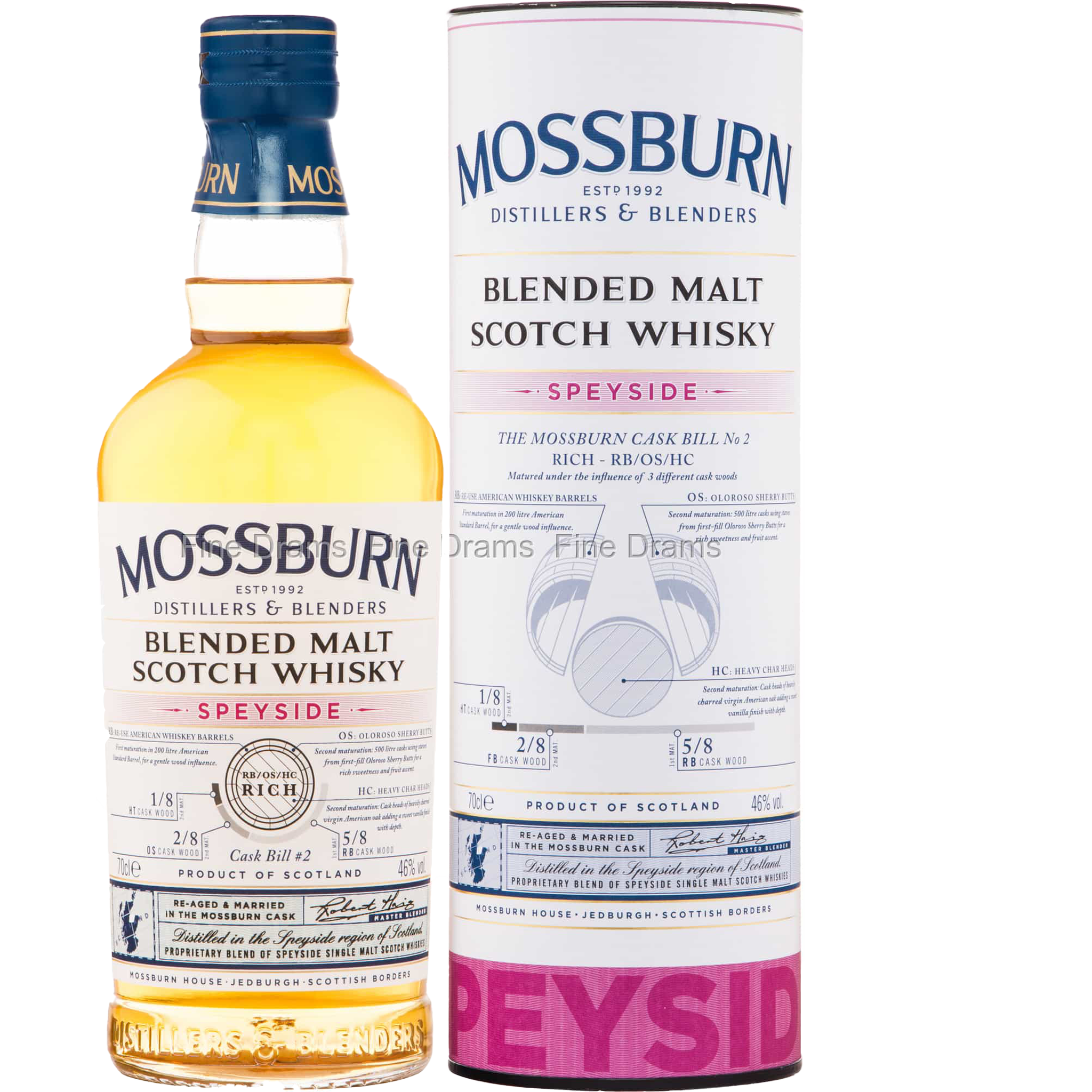 Mossburn Speyside Blended Malt Scotch Whisky